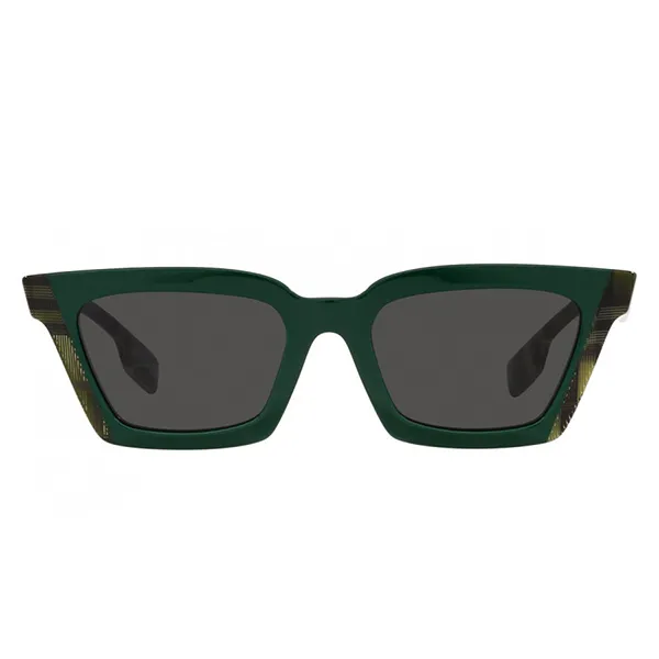 Kính Mát Burberry Briar Dark Grey Cat Eye Ladies Sunglasses BE4392U 405687 52 Màu Xám Xanh