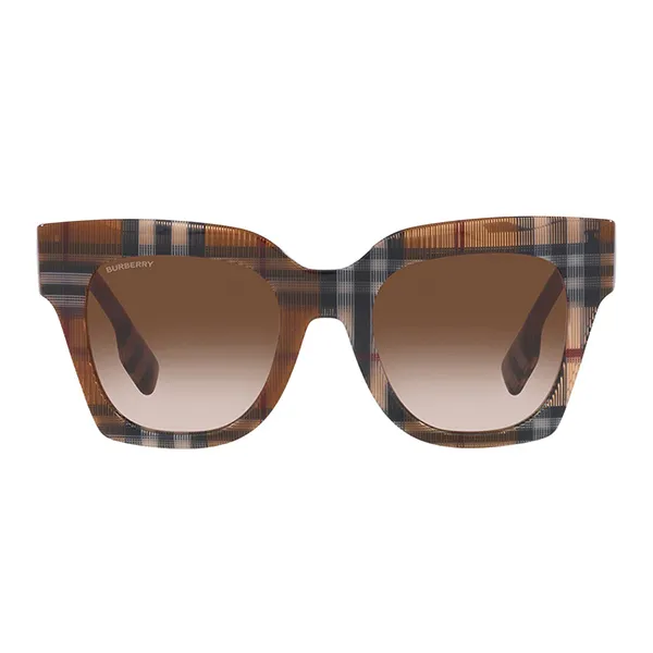 Kính Mát Burberry Kitty Brown Gradient Butterfly Ladies Sunglasses BE4364F 396713 51 Màu Nâu