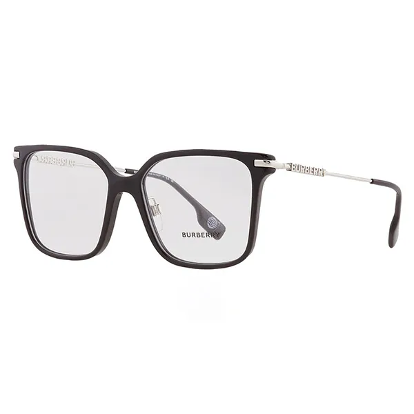 Kính Mắt Cận Nữ Burberry Elizabeth Demo Square Ladies Eyeglasses BE2376 3001 54 Màu Đen