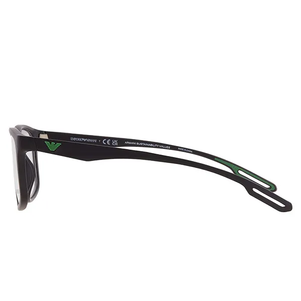 Kính Mắt Cận Emporio Armani Demo Square Men's Eyeglasses EA3209U 5001 54 Màu Đen