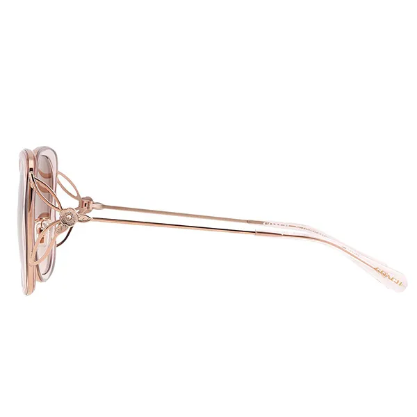 Kính Mát Coach Brown Pink Gradient Butterfly Ladies Sunglasses HC7153B 557511 54 Màu Nâu Hồng