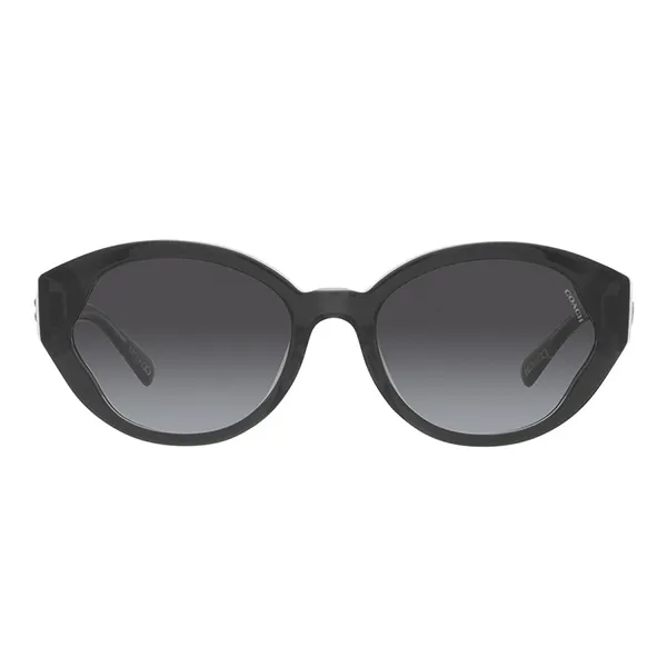 Kính Mát Coach Grey Gradient Cat Eye Ladies Sunglasses HC8364U 57458G 55 Màu Đen Xám