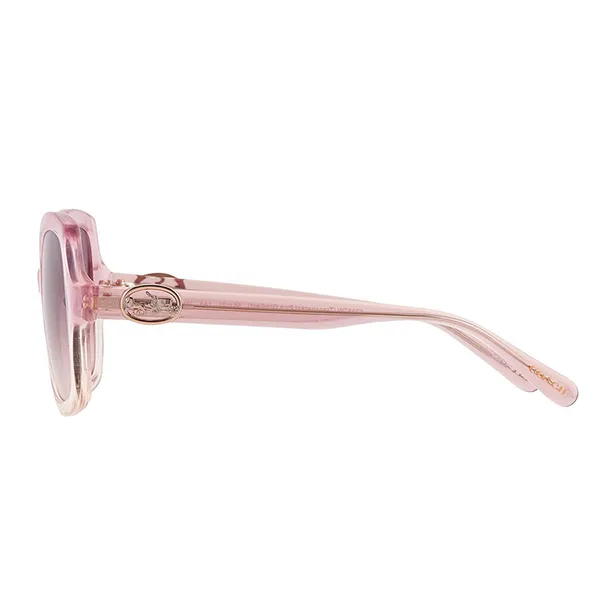 Kính Mát Coach Purple Pink Gradient Butterfly Sunglasses HC8295 57387W 56 Màu Hồng Tím