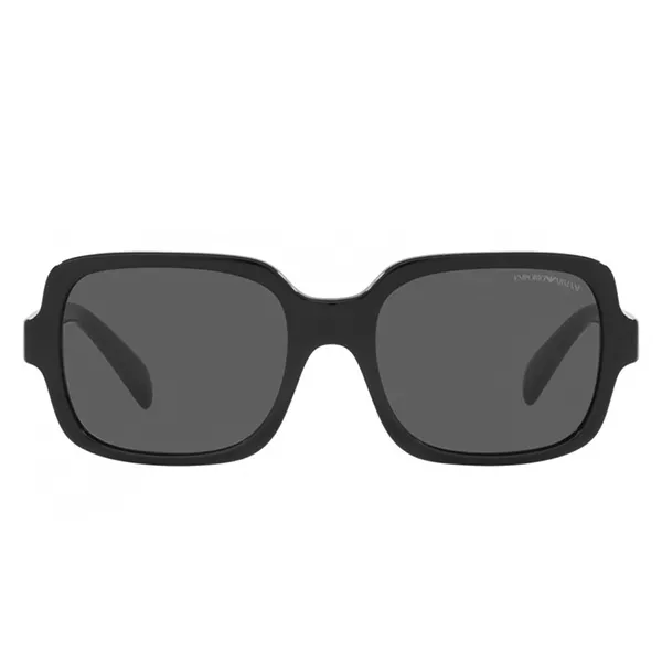 Kính Mát Emporio Armani Dark Grey Square Ladies Sunglasses EA4195 501787 55 Màu Đen Xám