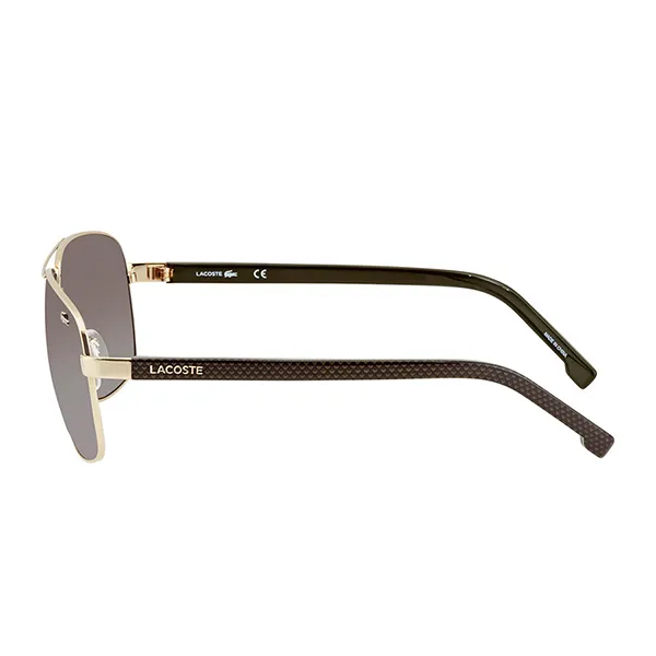 Kính Mát Lacoste Rectangular Unisex Sunglasses L162S 714 61 Màu Xám