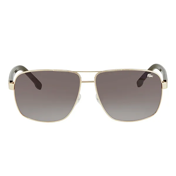 Kính Mát Lacoste Rectangular Unisex Sunglasses L162S 714 61 Màu Xám