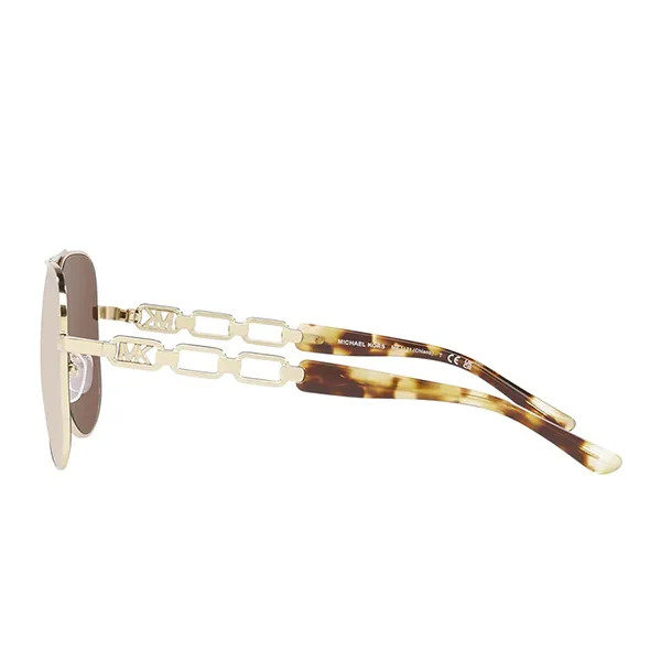 Kính Mát Michael Kors Chianti Gold Mirror Pilot Sunglasses MK1121 10147P 58 Màu Nâu - Kính mắt - Vua Hàng Hiệu