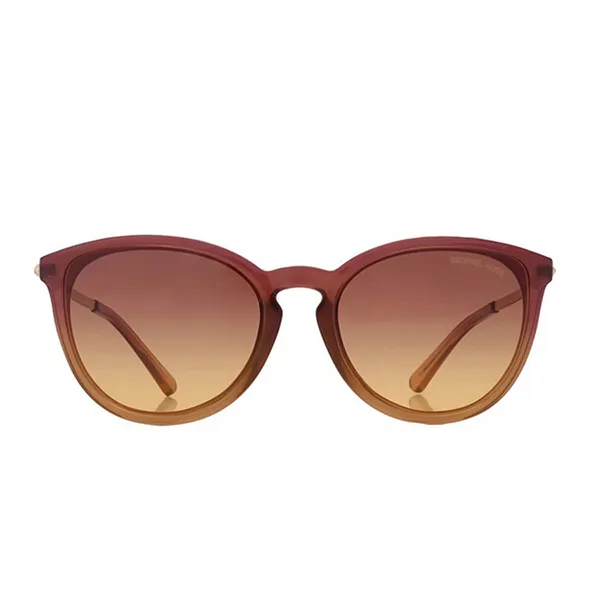 Kính Mát Michael Kors MK Chamonix Purple Amber Gradient Round Sunglasses MK2080U 325678 56 Màu Nâu