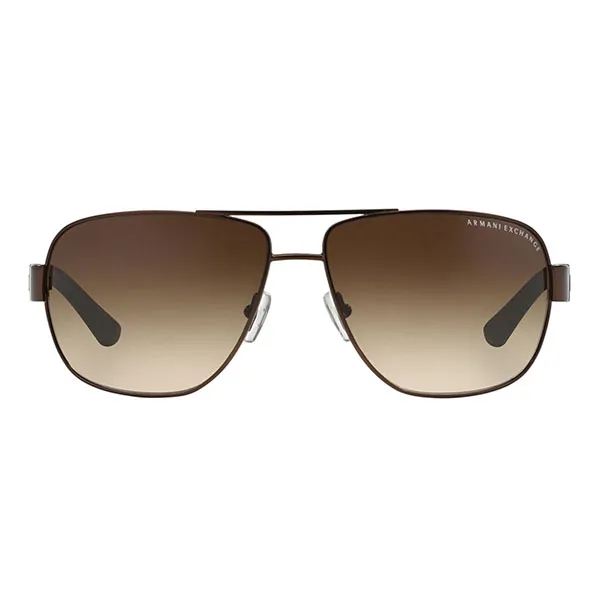Kính Mát Nam Armani Exchange Smoke Gradient Pilot Men's Sunglasses AX2012S 605813 62 Màu Nâu