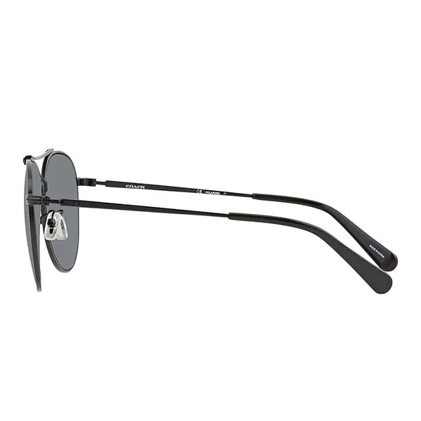 Kính Mát Nam Coach Grey Pilot Men's Sunglasses HC7136 939381 60 Màu Xám