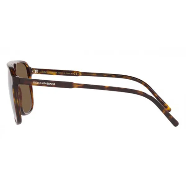 Kính Mát Nam Dolce & Gabbana D&G Dark Brown Navigator Men's Sunglasses DG4423 502/73 58 Màu Nâu