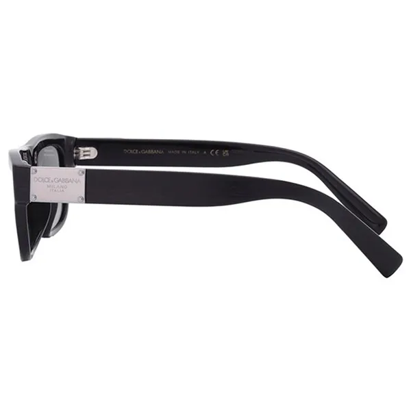 Kính Mát Nam Dolce & Gabbana D&G Dark Grey Browline Men's Sunglasses DG4432F 282087 52 Màu Đen Xám