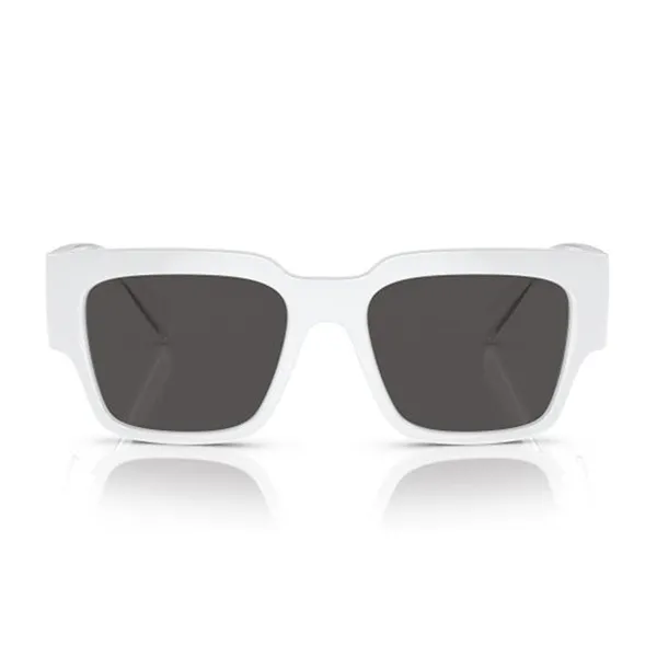 Kính Mát Nam Dolce & Gabbana D&G Dark Grey Square Men's Sunglasses DG6184 331287 52 Màu Đen Trắng