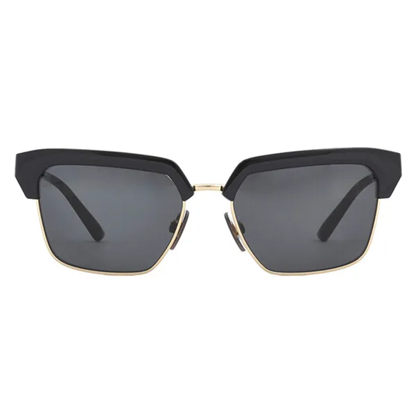 Kính Mát Nam Dolce & Gabbana D&G Dark Grey Square Men's Sunglasses DG6185 501/87 55 Màu Đen Xám