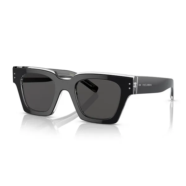 Kính Mát Nam Dolce & Gabbana D&G Grey Square Men's Sunglasses DG4413 675/R5 48 Màu Đen Xám