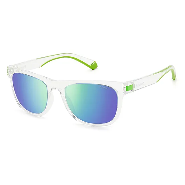 Kính Mát Nam Polaroid Core Blue Multichrome Square Men's Sunglasses PLD 2122/S 00OX/5Z 54 Phối Màu - Kính mắt - Vua Hàng Hiệu