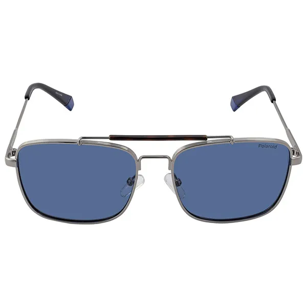 Kính Mát Nam Polaroid Core Blue Navigator Men's Sunglasses PLD 2111/S 06LB/C3 57/17 Màu Xanh Blue - Kính mắt - Vua Hàng Hiệu