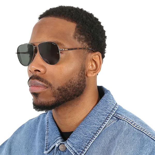 Kính Mát Nam Polaroid Core Green Pilot Men's Sunglasses PLD 2105/G/S 06LB/UC 62 Màu Xanh Green - Kính mắt - Vua Hàng Hiệu