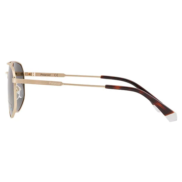 Kính Mát Nam Polaroid Core Green Polarized Aviator Men's Sunglasses PLD 4118/S/X 0AOZ/UC 59 Màu Xanh Vàng - Kính mắt - Vua Hàng Hiệu