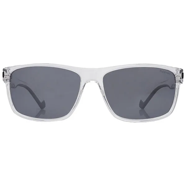 Kính Mát Nam Polaroid Core Grey Mirror Rectangular Men's Sunglasses PLD 2121/S MNG/EX 58 Màu Xám