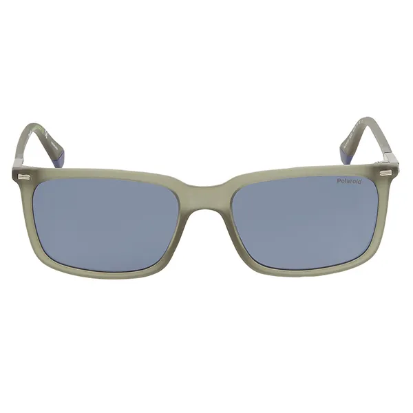 Kính Mát Nam Polaroid Core Polarized Blue Rectangular Men's Sunglasses PLD 2117/S 0DLD/C3 55 Màu Xanh - Kính mắt - Vua Hàng Hiệu