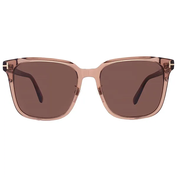 Kính Mát Nam Tom Ford Brown Square Men's Sunglasses FT0891-K 45E 59 Màu Nâu