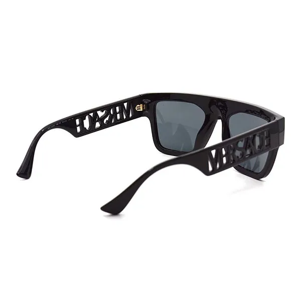 Kính Mát Nam Versace Dark Gray Rectangular Men's Sunglasses VE4430U GB1/87 53 Màu Xám Đậm