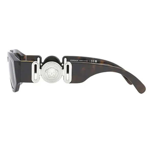 Kính Mắt Nam Versace Dark Grey Geometric Men's Sunglasses VE4361 542387 53 Màu Xám Đậm - Kính mắt - Vua Hàng Hiệu