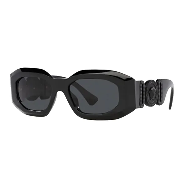 Kính Mát Nam Versace Dark Grey Irregular Men's Sunglasses VE4425U 536087 54 Màu Đen - Kính mắt - Vua Hàng Hiệu
