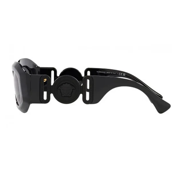 Kính Mát Nam Versace Dark Grey Irregular Men's Sunglasses VE4425U 536087 54 Màu Đen - Kính mắt - Vua Hàng Hiệu