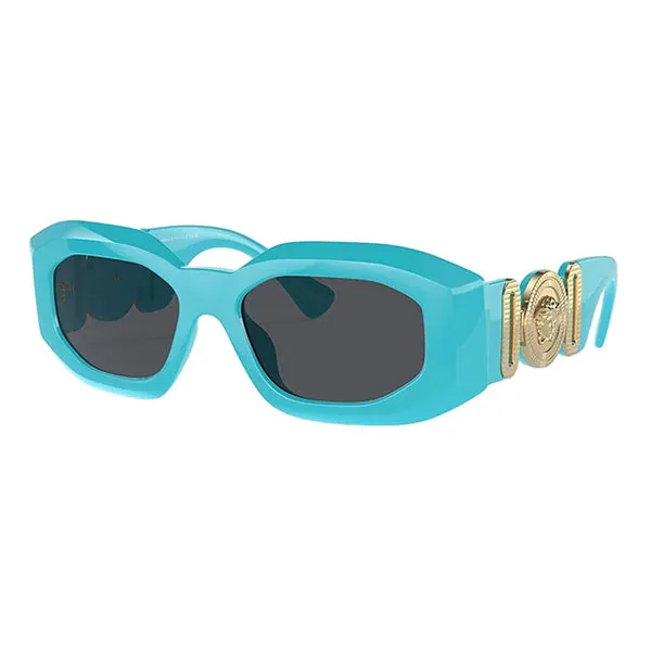 Kính Mát Nam Versace Dark Grey Irregular Men's Sunglasses VE4425U 543987 54 Màu Xám Đậm - Kính mắt - Vua Hàng Hiệu