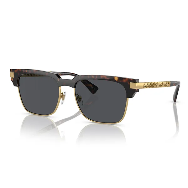 Kính Mát Nam Versace Dark Grey Square Men's Sunglasses VE4447 108/87 55 Màu Xám