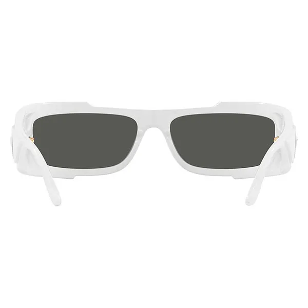 Kính Mát Nam Versace Dark Grey Wrap Men's Sunglasses VE4446 314/87 67 Màu Trắng Xám