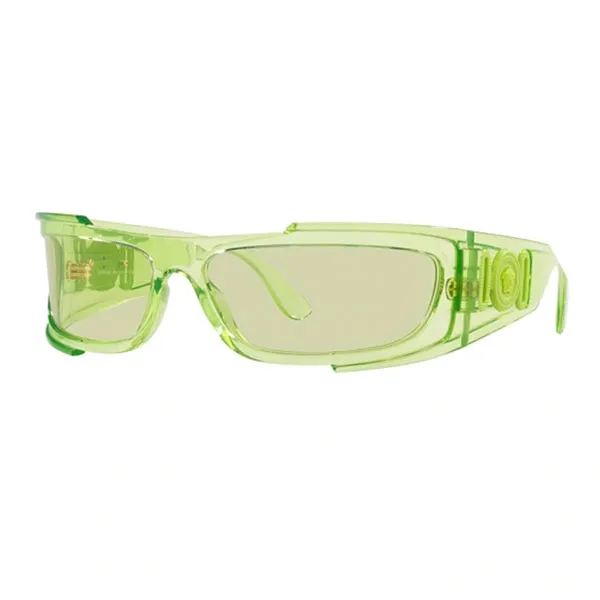 Kính Mát Nam Versace Green Wrap Men's Sunglasses VE4446 541471 67 Màu Xanh Green