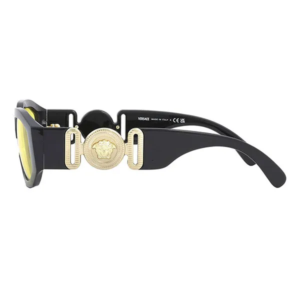 Kính Mắt Nam Versace Yellow Geometric Men's Sunglasses VE4361 GB1/85 53 Màu Vàng