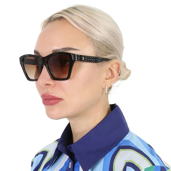 Kính Mắt Nữ Burberry Arden Brown Gradient Butterfly Ladies Sunglasses BE4391 300213 54 Màu Nâu Gradient - Kính mắt - Vua Hàng Hiệu