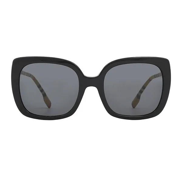 Kính Mát Nữ Burberry Caroll Grey Butterfly Ladies Sunglasses BE4323 385387 54 Màu Đen