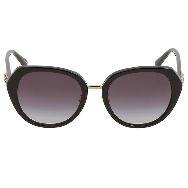 Kính Mát Nữ Coach Grey Gradient Oval Ladies Sunglasses HC8331 50028G 55 Màu Đen Xám