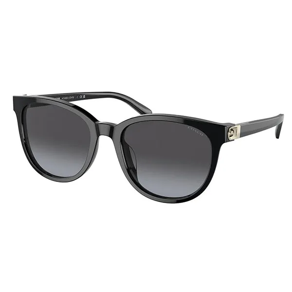 Kính Mát Nữ Coach Grey Gradient Oval Ladies Sunglasses HC8350U 50028G 54 Màu Xám Gradient