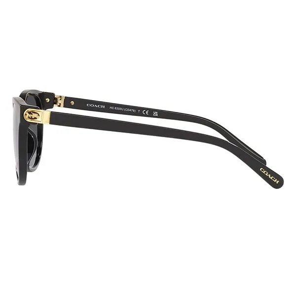 Kính Mát Nữ Coach Grey Gradient Oval Ladies Sunglasses HC8350U 50028G 54 Màu Xám Gradient