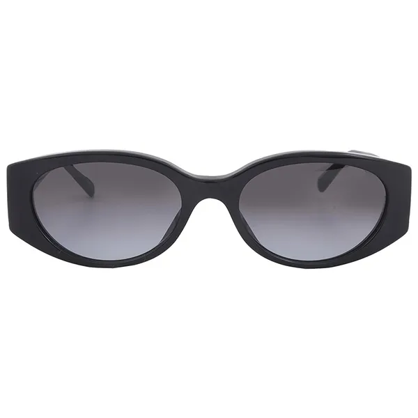 Kính Mát Nữ Coach Grey Gradient Oval Ladies Sunglasses HC8353U 50028G 54 Màu Đen Xám