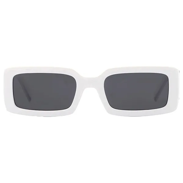Kính Mát Nữ Dolce & Gabbana D&G Dark Grey Rectangular Ladies Sunglasses DG6187 331287 53 Màu Trắng Xám