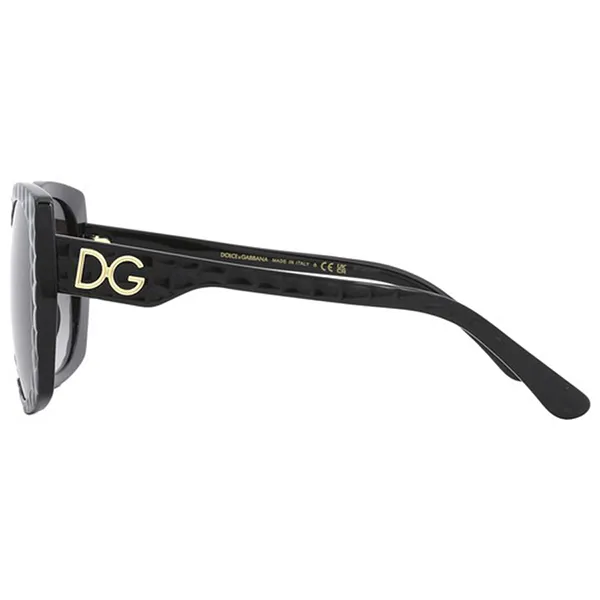Kính Mát Nữ Dolce & Gabbana D&G Grey Gradient Butterfly Ladies Sunglasses DG4385F 32888G 58 Màu Đen Xám
