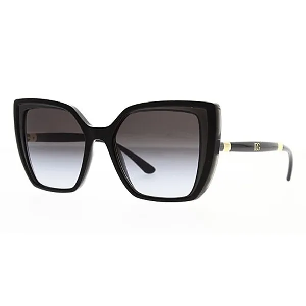 Kính Mát Nữ Dolce & Gabbana D&G Grey Gradient Butterfly Ladies Sunglasses DG6138 32468G 55 Màu Đen Xám