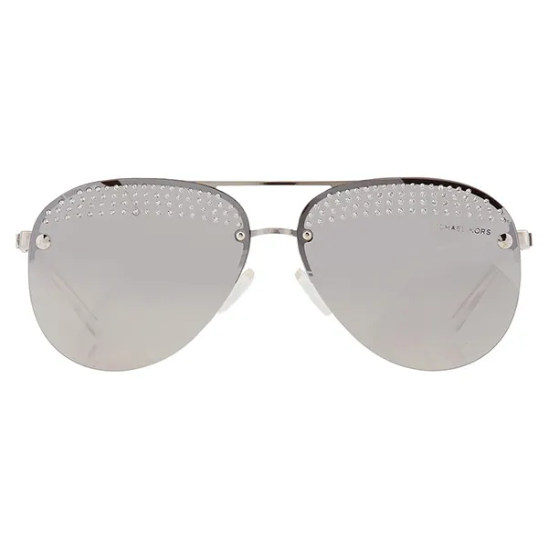 Kính Mát Nữ Michael Kors MK East Side Light Grey Mirrored Silver Pilot Ladies Sunglasses MK1135B 18896G 59 Màu Xám - Kính mắt - Vua Hàng Hiệu
