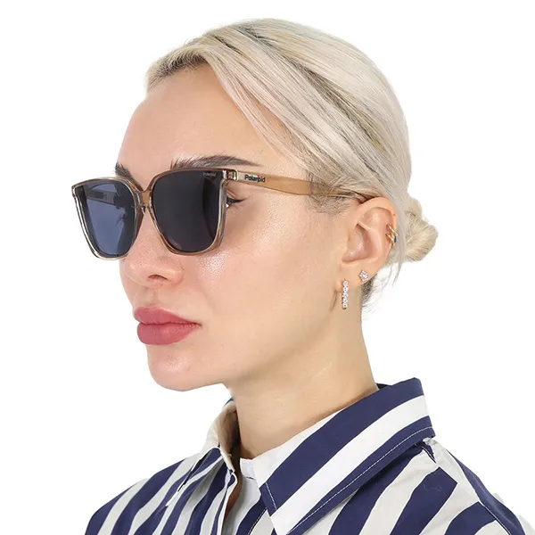Kính Mát Nữ Polaroid Core Blue Cat Eye Ladies Sunglasses PLD 6160/S 010A/C3 62 Màu Be Xanh - Kính mắt - Vua Hàng Hiệu