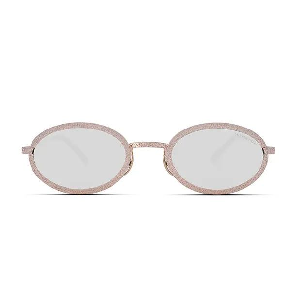 Kính Mát Nữ Saint De Paris & Crew No 9 The Tourist Light Gold Sunglasses Màu Vàng/Bạc - Kính mắt - Vua Hàng Hiệu