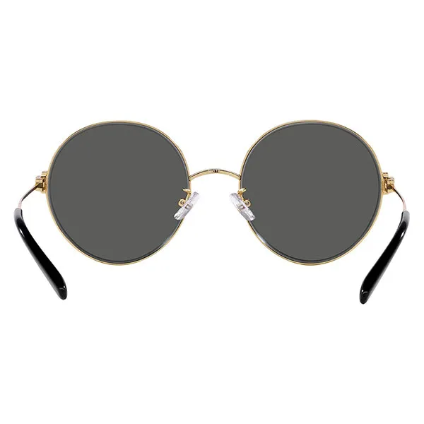 Kính Mát Nữ Tory Burch Dark Grey Round Ladies Sunglasses TY6096 332787 54 Màu Xám