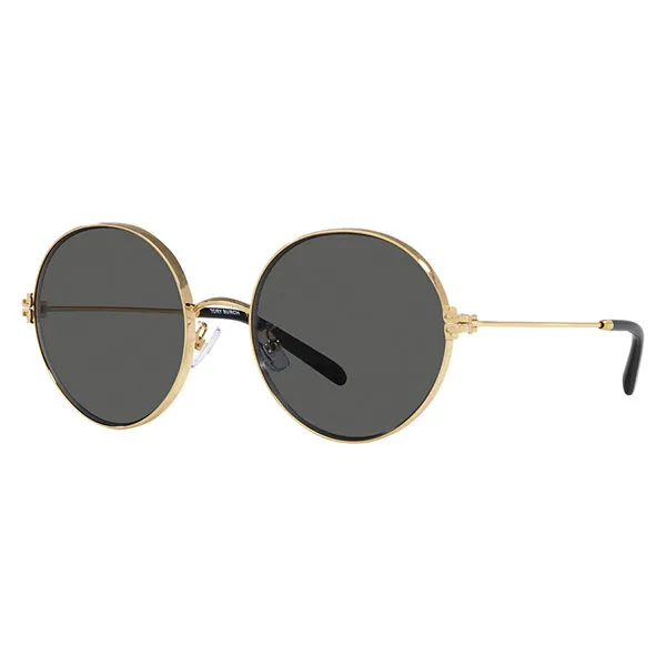 Kính Mát Nữ Tory Burch Dark Grey Round Ladies Sunglasses TY6096 332787 54 Màu Xám