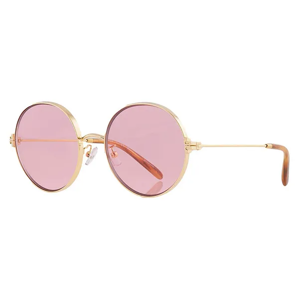 Kính Mát Nữ Tory Burch Pink Round Ladies Sunglasses TY6096 336084 54 Màu Hồng